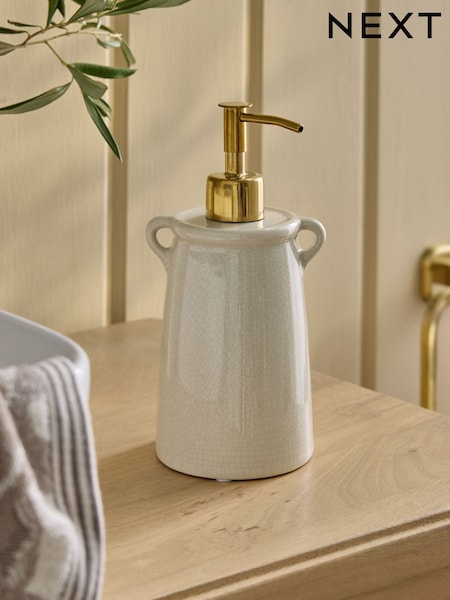 Natural Country Soap Dispenser (W37611) | £10