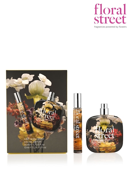 Floral Street Wild Vanilla Orchid Home and Away Gift Set (W37641) | £82