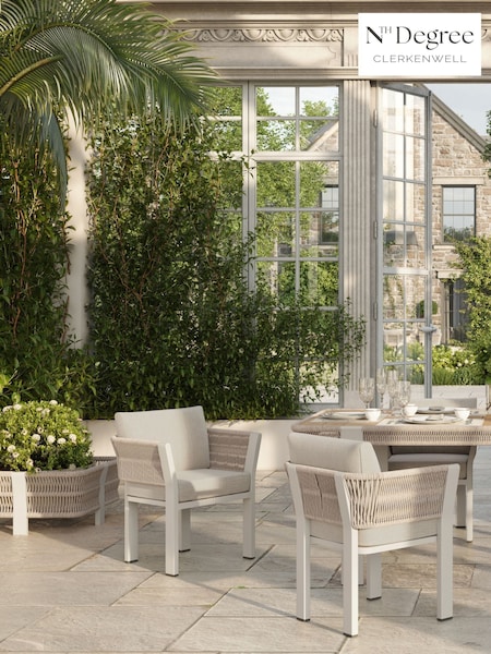 Nth Degree Beige N7 Garden Dining Chair (W37703) | £480