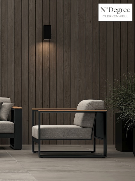 Nth Degree Dark Grey N5 Garden Lounge Chair (W37711) | £685