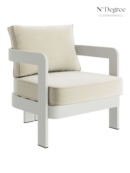 Nth Degree Pearl Herringbone N3 Garden Lounge Chair (W37722) | £770