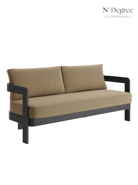 Nth Degree Wheat Canvas N3 Garden Three Seater Sofa (W37734) | £1,130