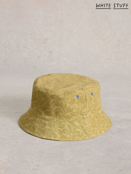 White Stuff Green Reversible Bucket Hat (W38312) | £20