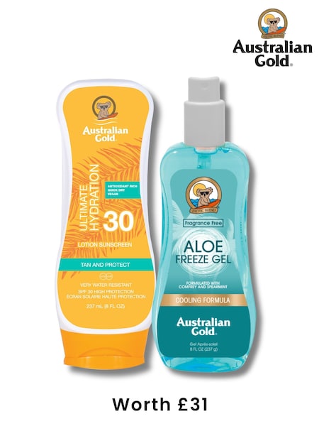 Australian Gold SPF 30 and Aftersun Bundle (Worth £31) (W38672) | £24