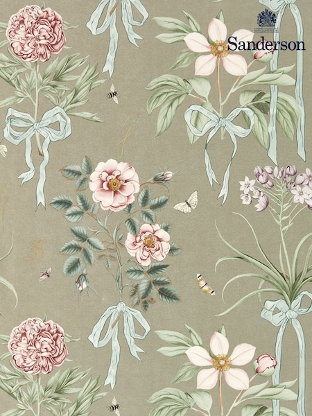 Sanderson Florin Madder Giles Cupids Beau Deacon Wallpaper (W39241) | £164