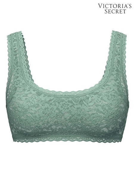 Victoria's Secret Seasalt Green Bralette Sexy T-Shirt Lace Scoop (W39327) | £25