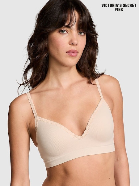 Victoria's Secret PINK Nude Seamless Bralette (W39351) | £35