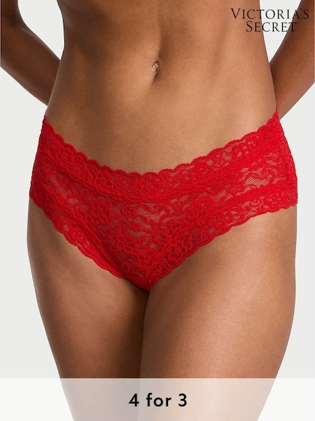 Victoria's Secret Lipstick Red Cheeky Knickers (W39412) | £9