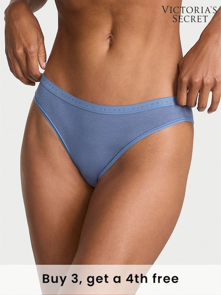 Victoria's Secret Moonlight Blue Bikini Knickers (W39437) | £9