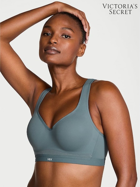 Victoria's Secret Dark Steel Grey VSX Incredible Max™ Sports Bra (W39547) | £55