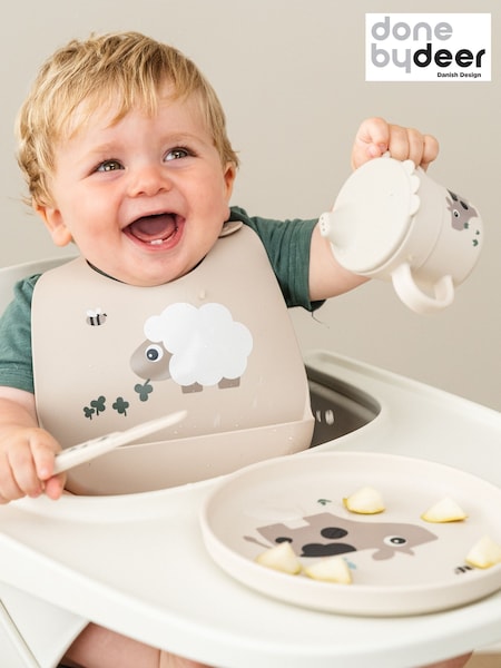 Done by Deer Natural Silicone Bib Sheepy (W40204) | £10