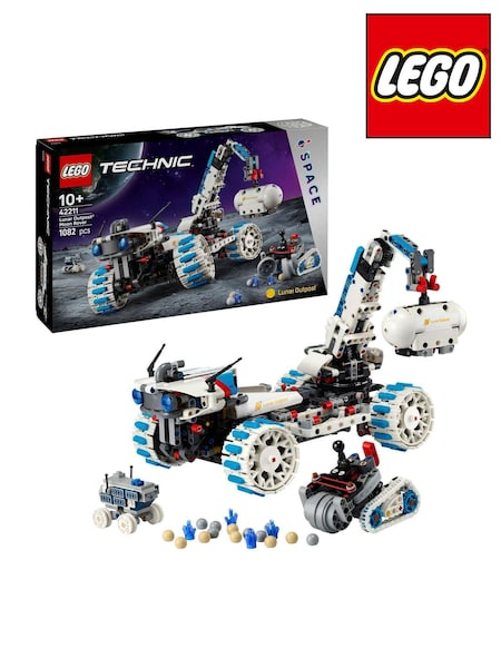 LEGO Technic Lunar Outpost Moon Rover Space Vehicle Set 42211 (W40540) | £90