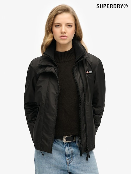 Superdry Black Mountain Windbreaker Jacket (W41024) | £85