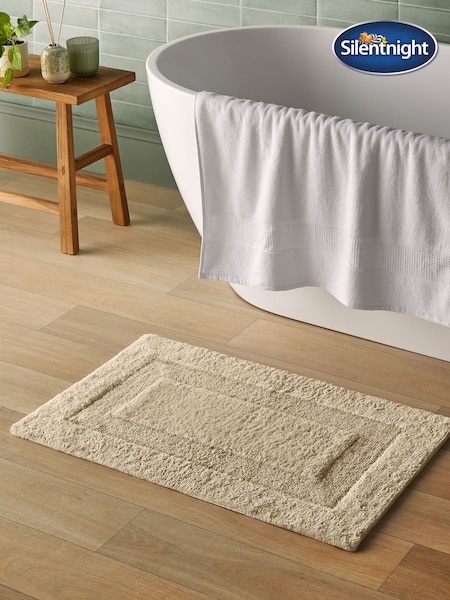 Silentnight Natural Luxury Supersoft Bath Mat (W41043) | £15