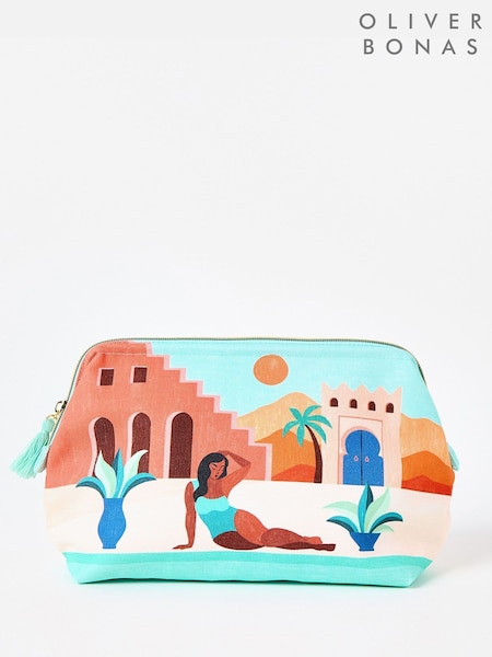 Oliver Bonas Multi Sunny Days Cosmetics Bag (W41045) | £25