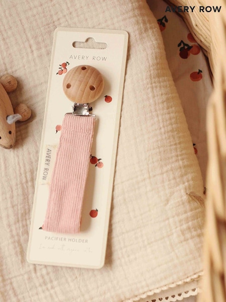 Avery Row Pink Pacifier Holder (W41153) | £15