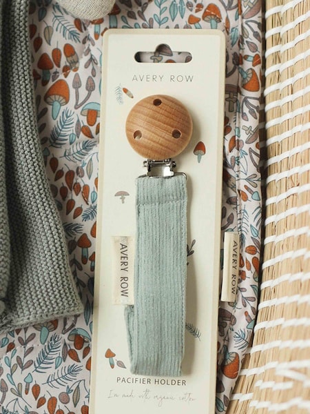 Avery Row Blue Pacifier Holder (W41154) | £15