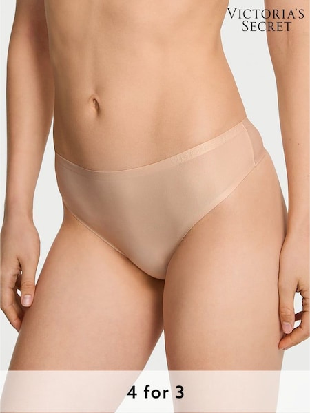 Victoria's Secret Praline Nude Thong Mid-Rise Knickers (W41211) | £16