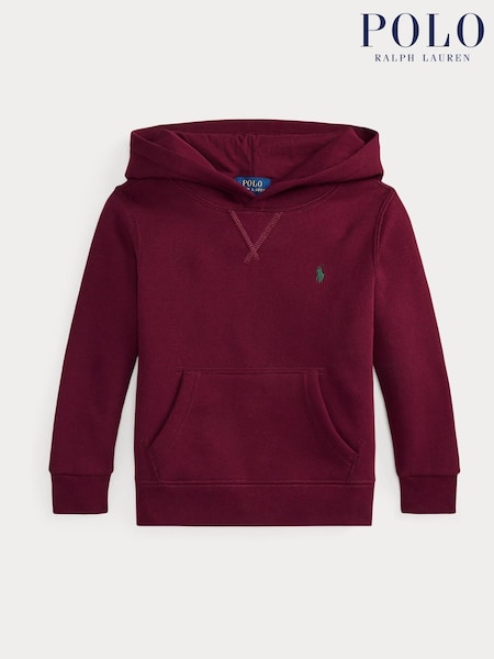 Polo Ralph Lauren Red Jersey Hoodie (W41305) | £79 - £89