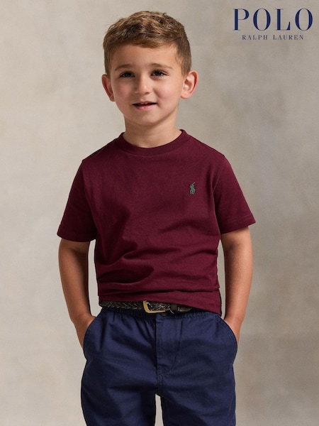 Polo Ralph Lauren Purple Cotton Jersey T-Shirt (W41321) | £42 - £45