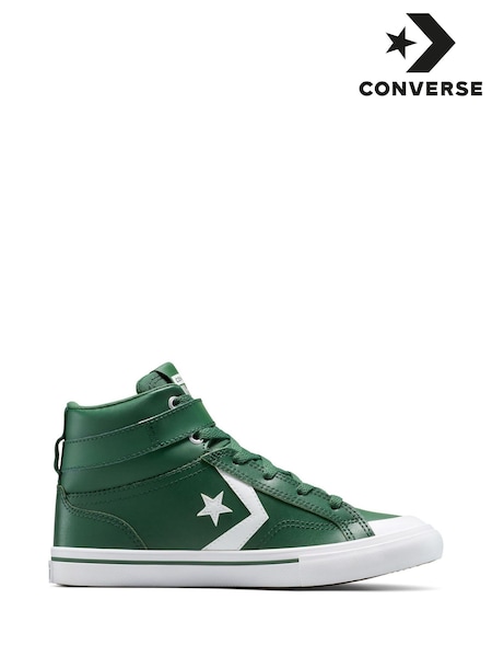 Converse Green Pro Blaze Strap Olders Trainers (W41391) | £50
