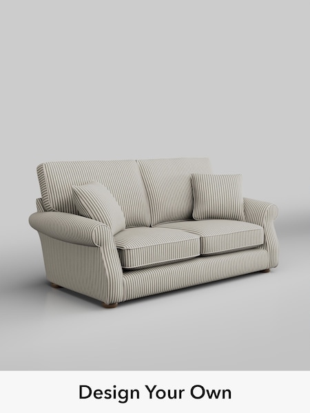 Chenille Stripe/Moss Green Ashford (W41516) | £1,550