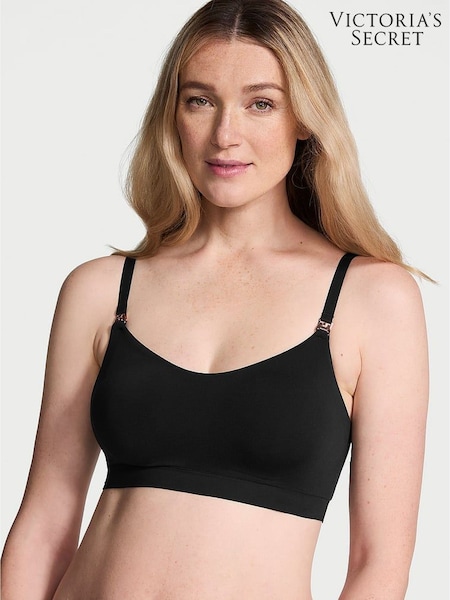 Victoria's Secret Black Seamless Nursing Bra (W41569) | £39