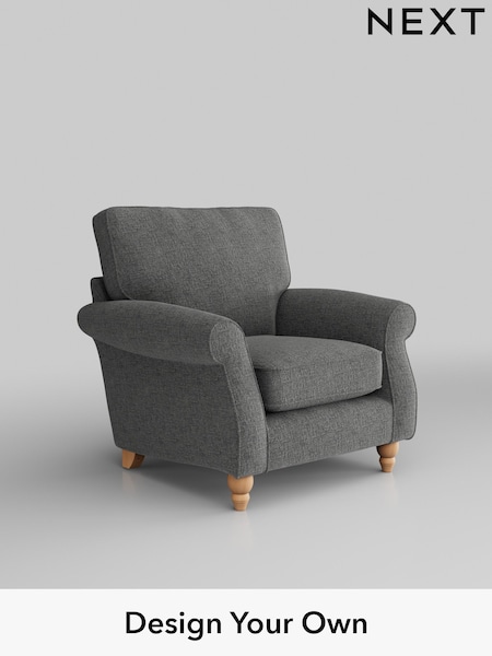 Chunky Chenille/Dark Grey Ashford (W41630) | £875