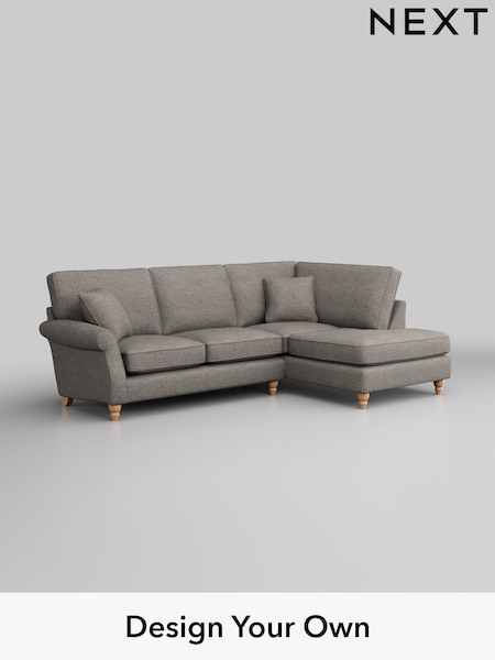 Boucle Weave Easy Clean/Light Dove Grey Ashford (W41641) | £1,925