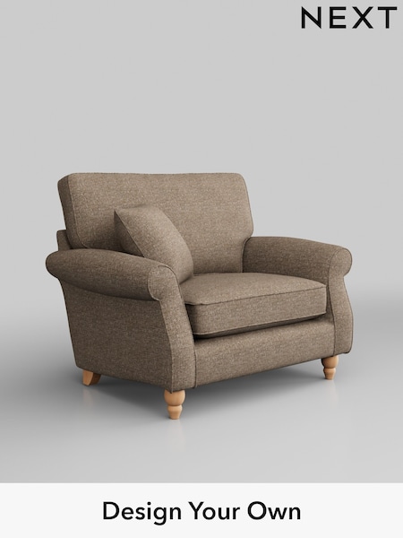 Chunky Boucle Easy Clean/Mid Natural Ashford (W41642) | £975