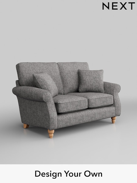 Chunky Boucle Easy Clean/Light Grey Ashford (W41646) | £1,175