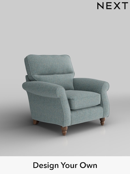 Chunky Marl/Mid Blue Ashford Highback (W41678) | £925