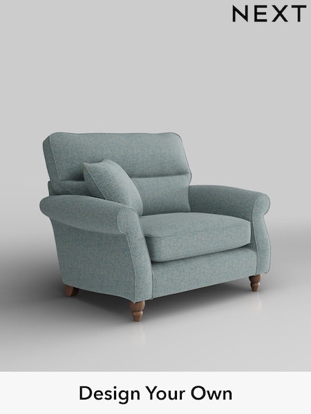 Chunky Marl/Mid Blue Ashford Highback (W41678) | £1,025