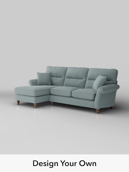 Chunky Marl/Mid Blue Ashford Highback (W41678) | £2,050