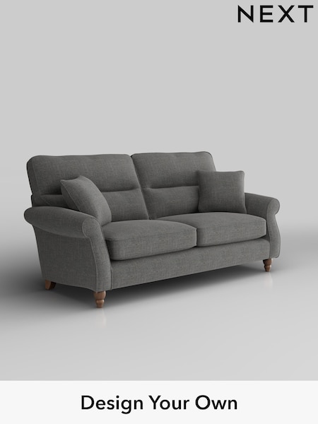 Chunky Texture/Dark Grey Ashford Highback (W41685) | £1,425