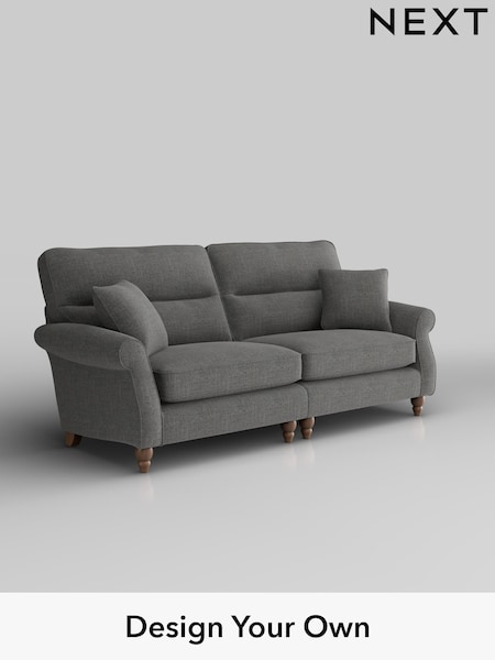 Chunky Texture/Dark Grey Ashford Highback (W41685) | £1,525
