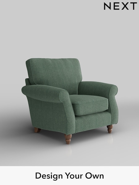 Chunky Texture/Mid Forest Green Ashford (W41686) | £875