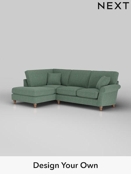 Chunky Texture/Mid Forest Green Ashford (W41686) | £2,025