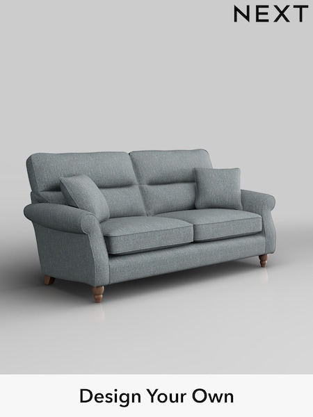 Chunky Weave/Mid Blue Ashford Highback (W41692) | £1,425