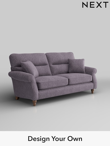 Cotswold Chenille/Light Lilac Purple Ashford Highback (W41701) | £1,425