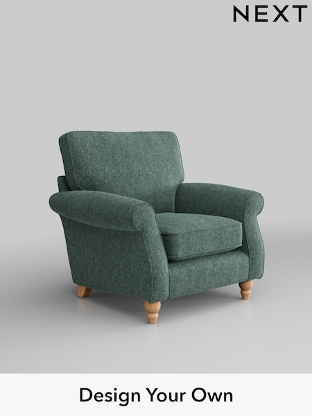 Cotswold Chenille/Mid Slate Teal Green Ashford (W41704) | £875