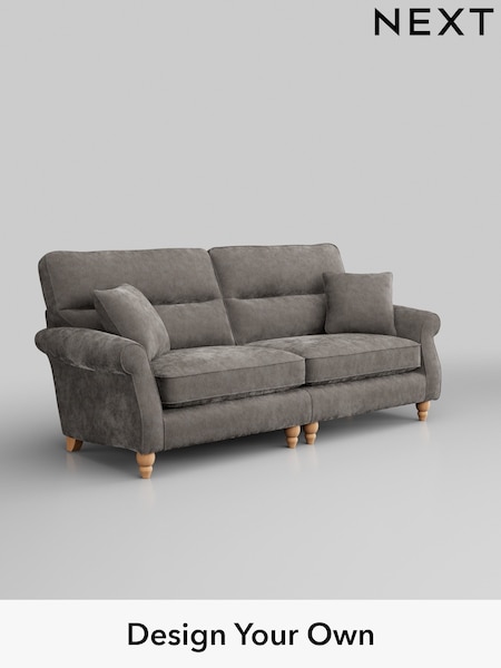 Distressed Velour/French Grey Ashford Highback (W41706) | £1,525
