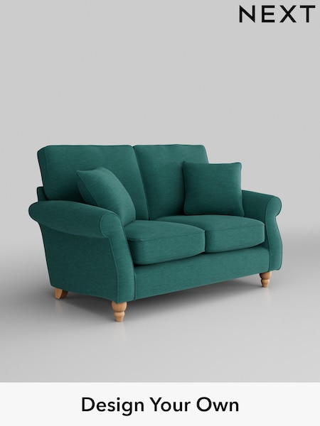 Fine Chenille Easy Clean/Dark Juniper Green Ashford (W41712) | £1,175