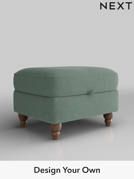 Fine Chenille Easy Clean/Light Forest Green Ashford (W41713) | £499