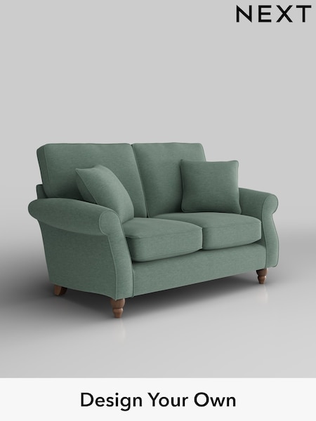 Fine Chenille Easy Clean/Light Forest Green Ashford (W41713) | £1,175