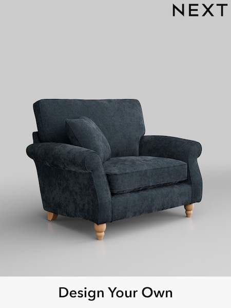 Distressed Velour/Midnight Blue Ashford (W41715) | £975