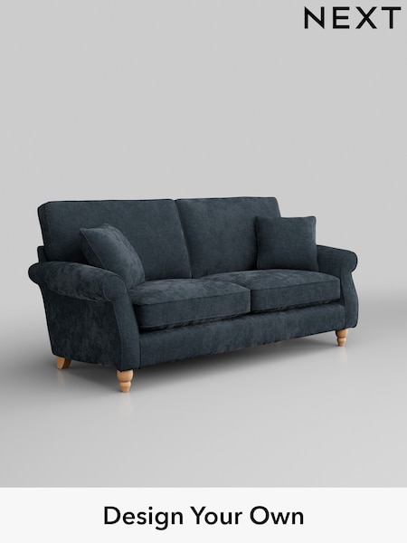 Distressed Velour/Midnight Blue Ashford (W41715) | £1,375