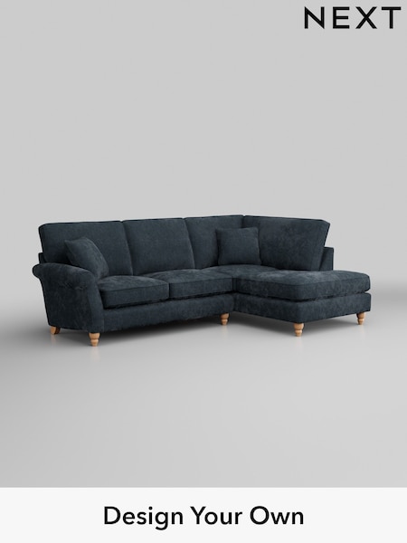 Distressed Velour/Midnight Blue Ashford (W41715) | £2,025