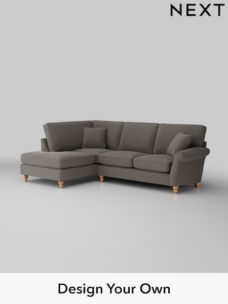 Fine Chenille Easy Clean/Dark Smoke Grey Ashford (W41716) | £2,025