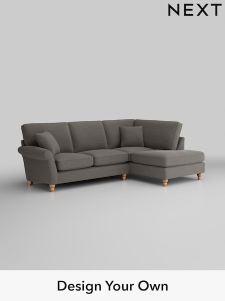 Fine Chenille Easy Clean/Dark Smoke Grey Ashford (W41716) | £2,025
